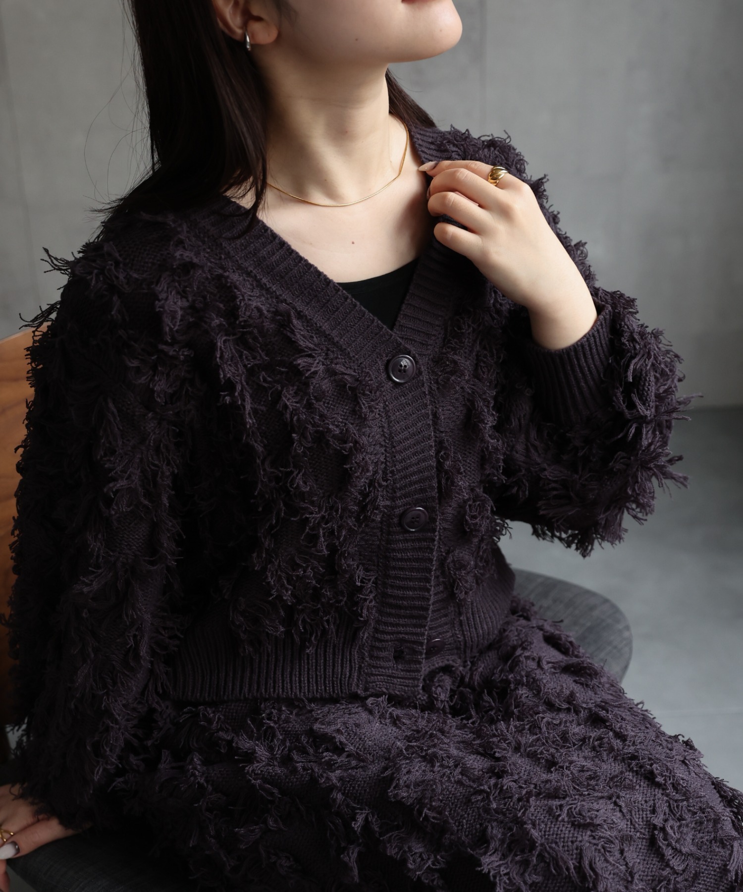model：158cm 着用サイズ：FREE