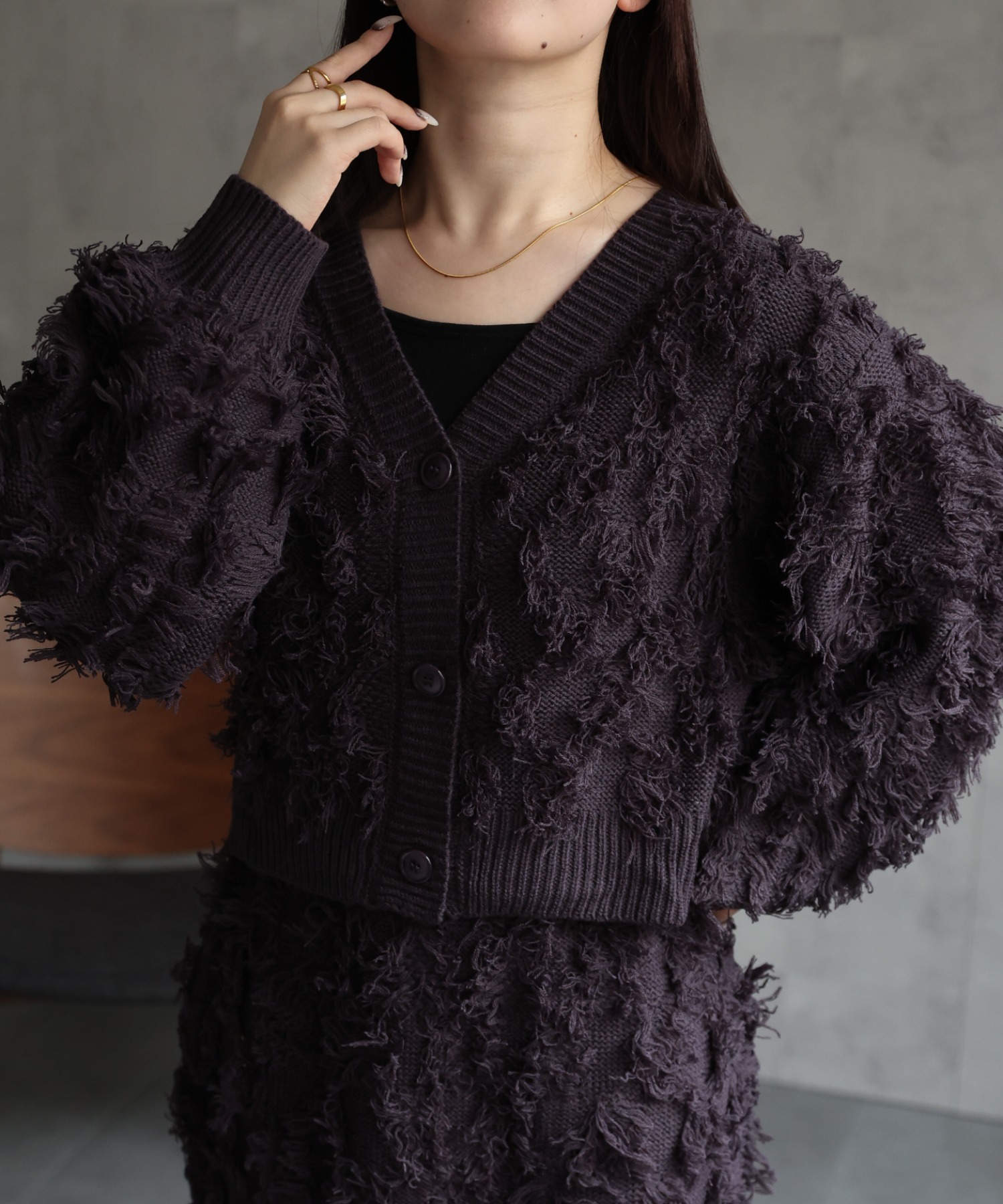 model：158cm 着用サイズ：FREE