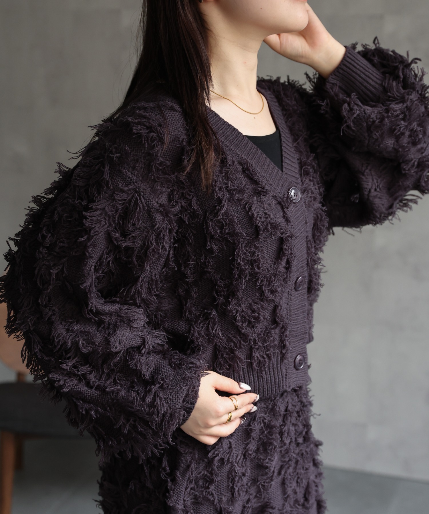 model：158cm 着用サイズ：FREE