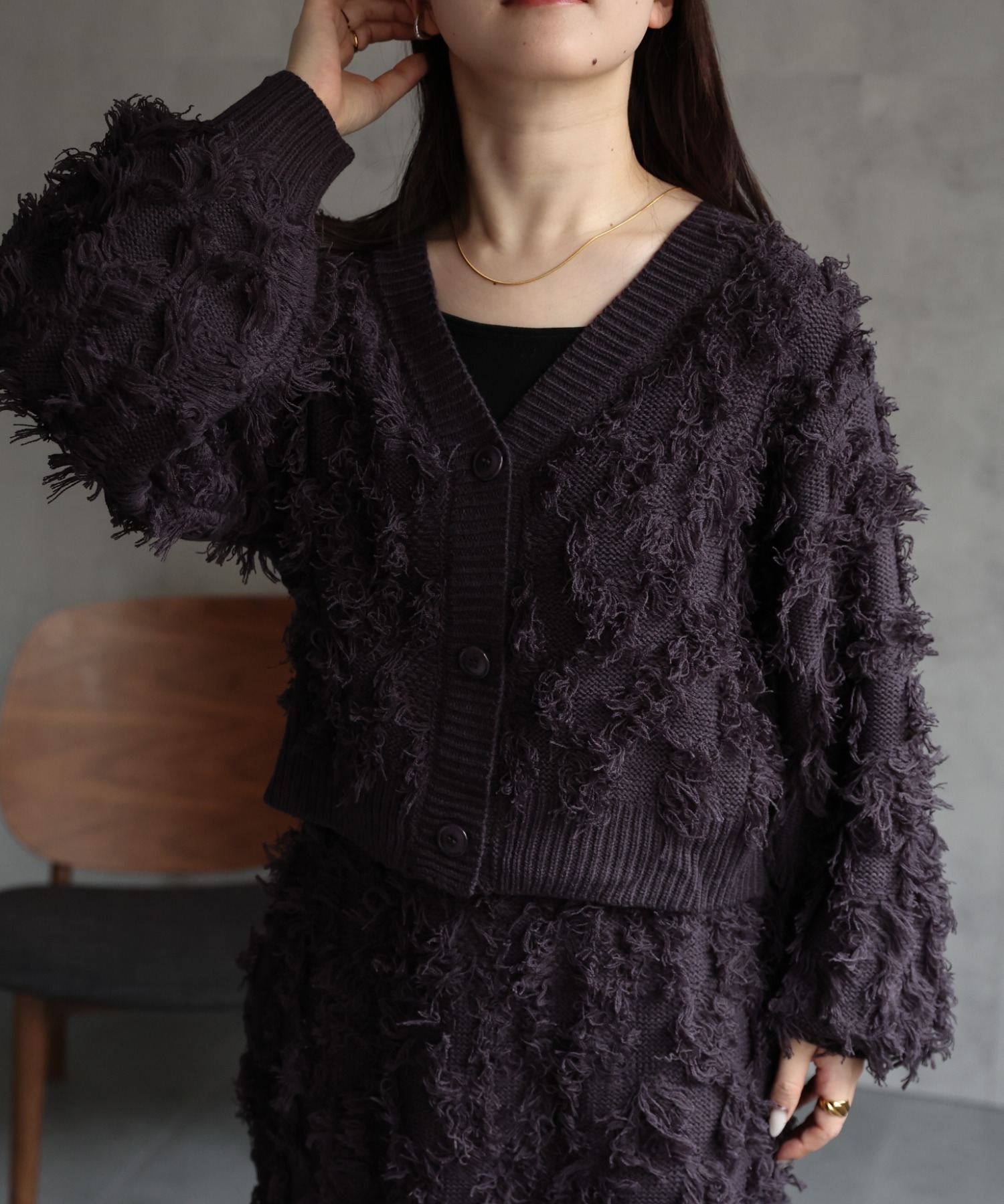 model：158cm 着用サイズ：FREE
