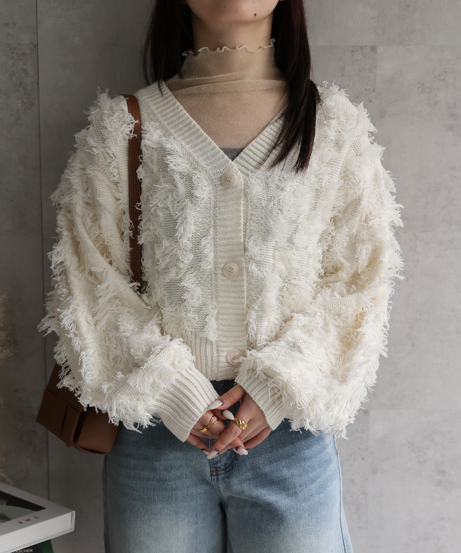 model：158cm 着用サイズ：FREE