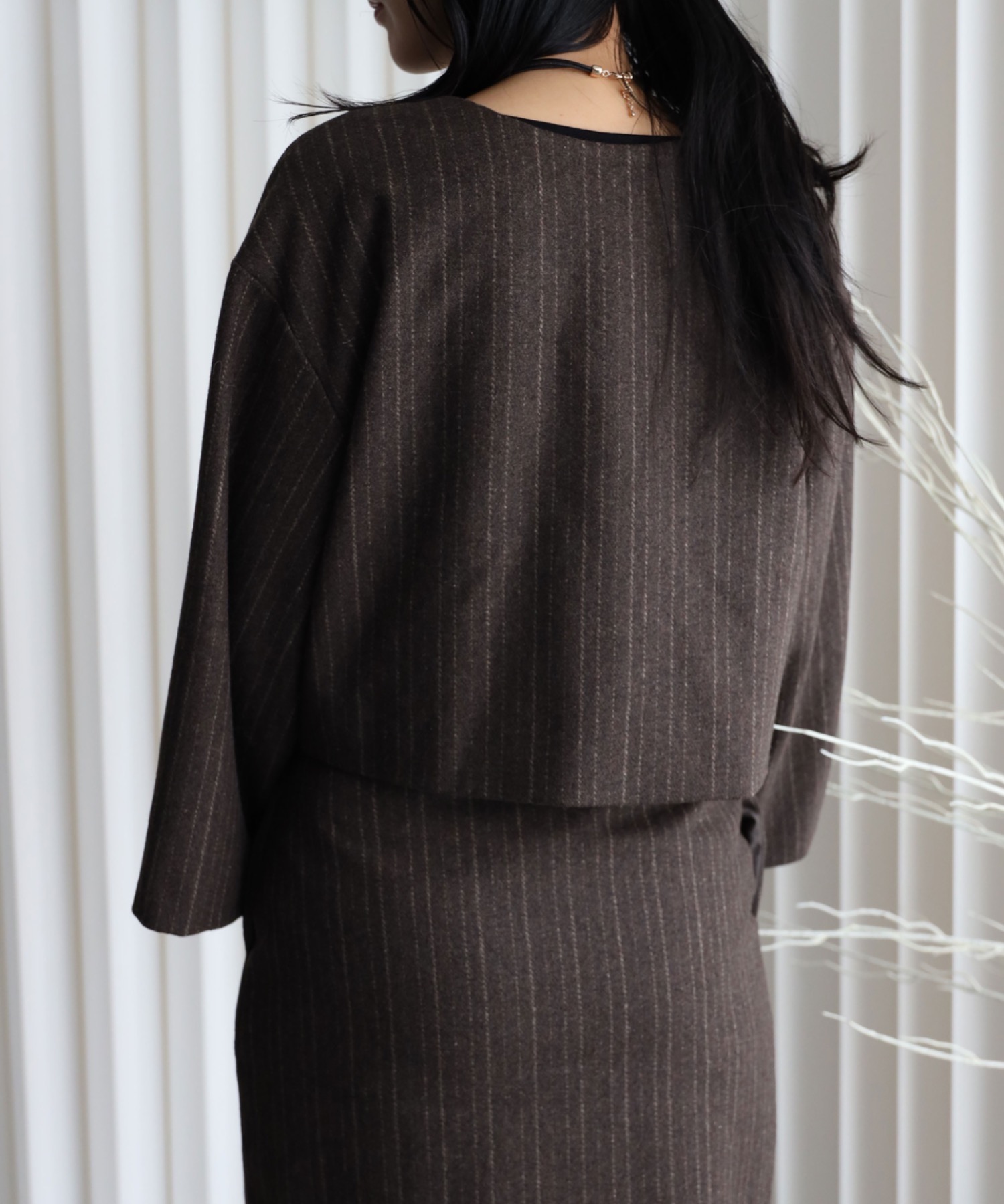 model：164cm. 着用サイズ：FREE