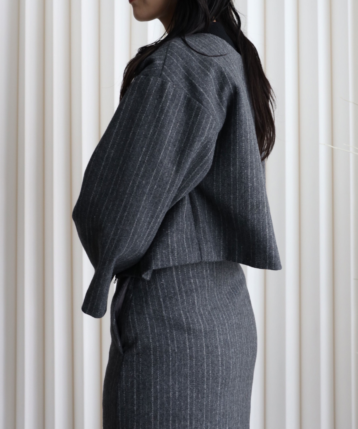 model：164cm. 着用サイズ：FREE