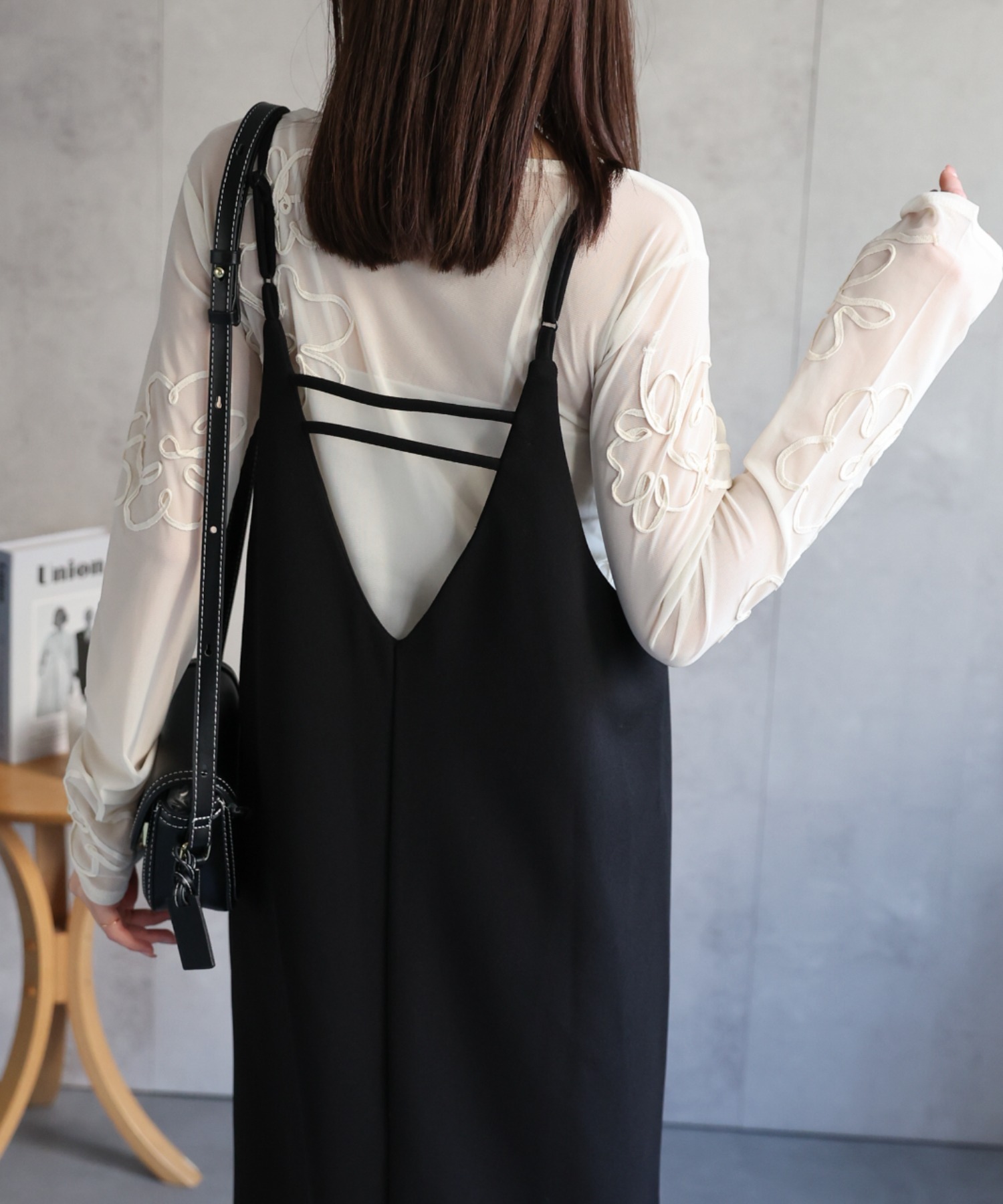 model：162㎝着用サイズ：F