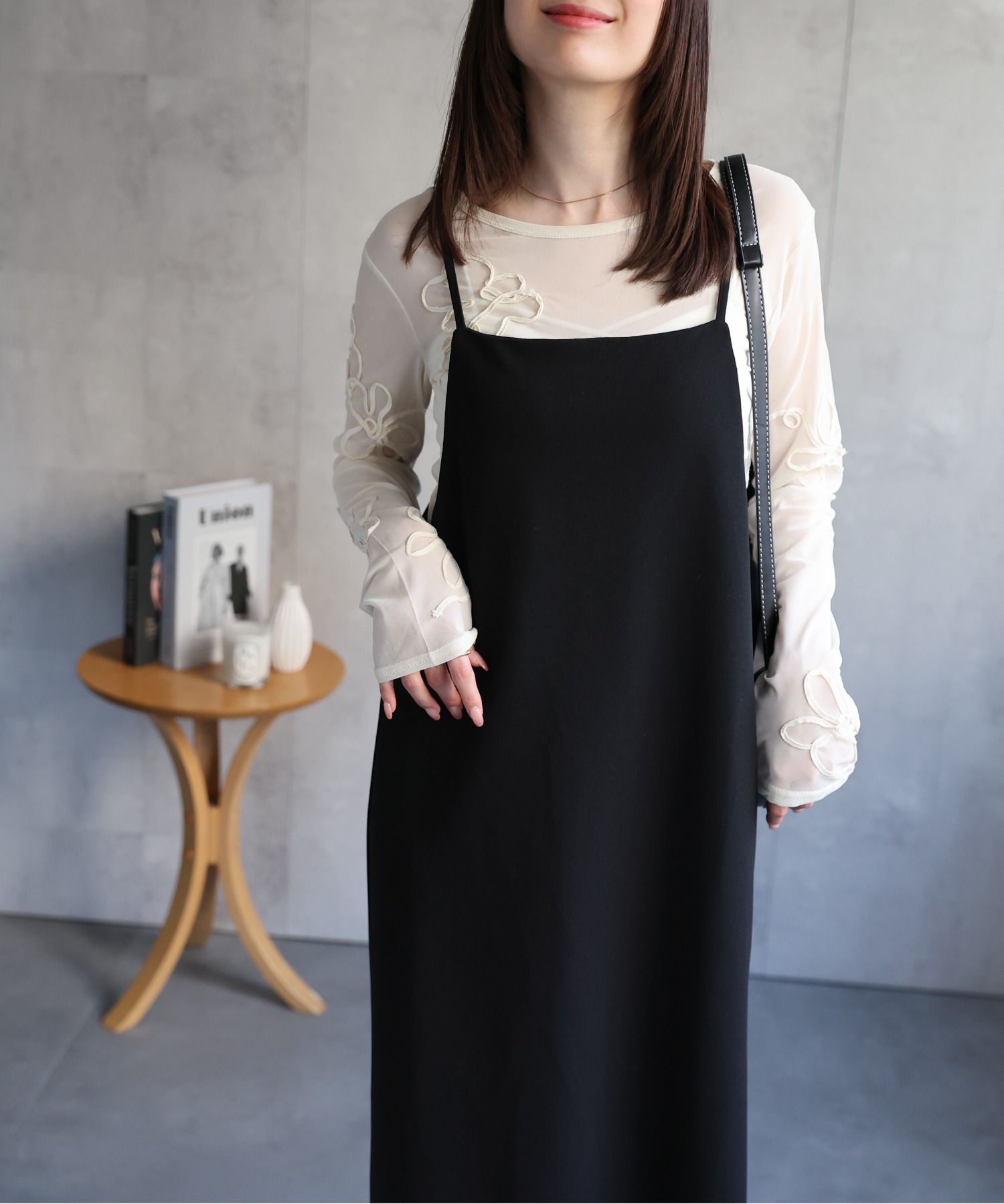 model：162㎝着用サイズ：F
