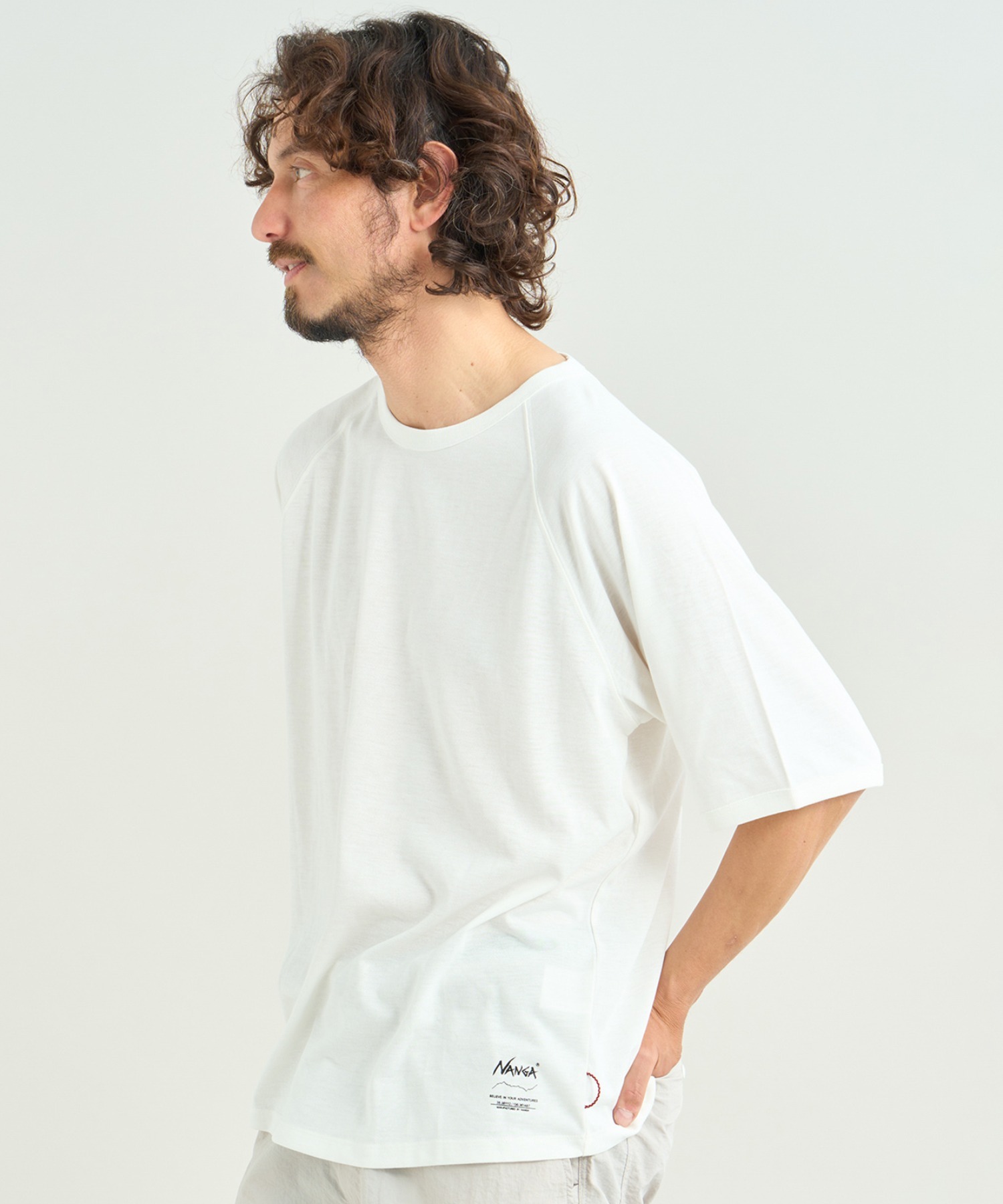 DRY MIX raglan sleeve tee — футболка с регланом влагоотводящая
