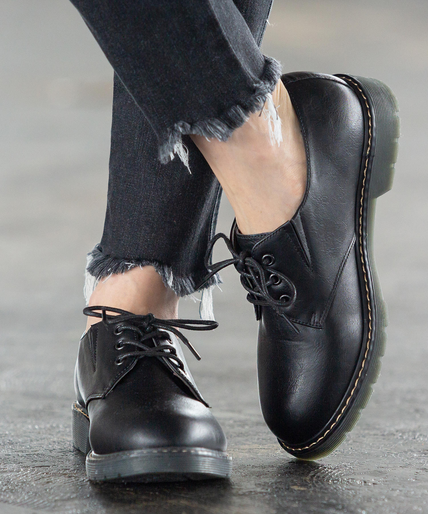 ムック本掲載 レースアップシューズ オックスフォードシューズ レディース Women Coen コーエン 公式ファッション通販