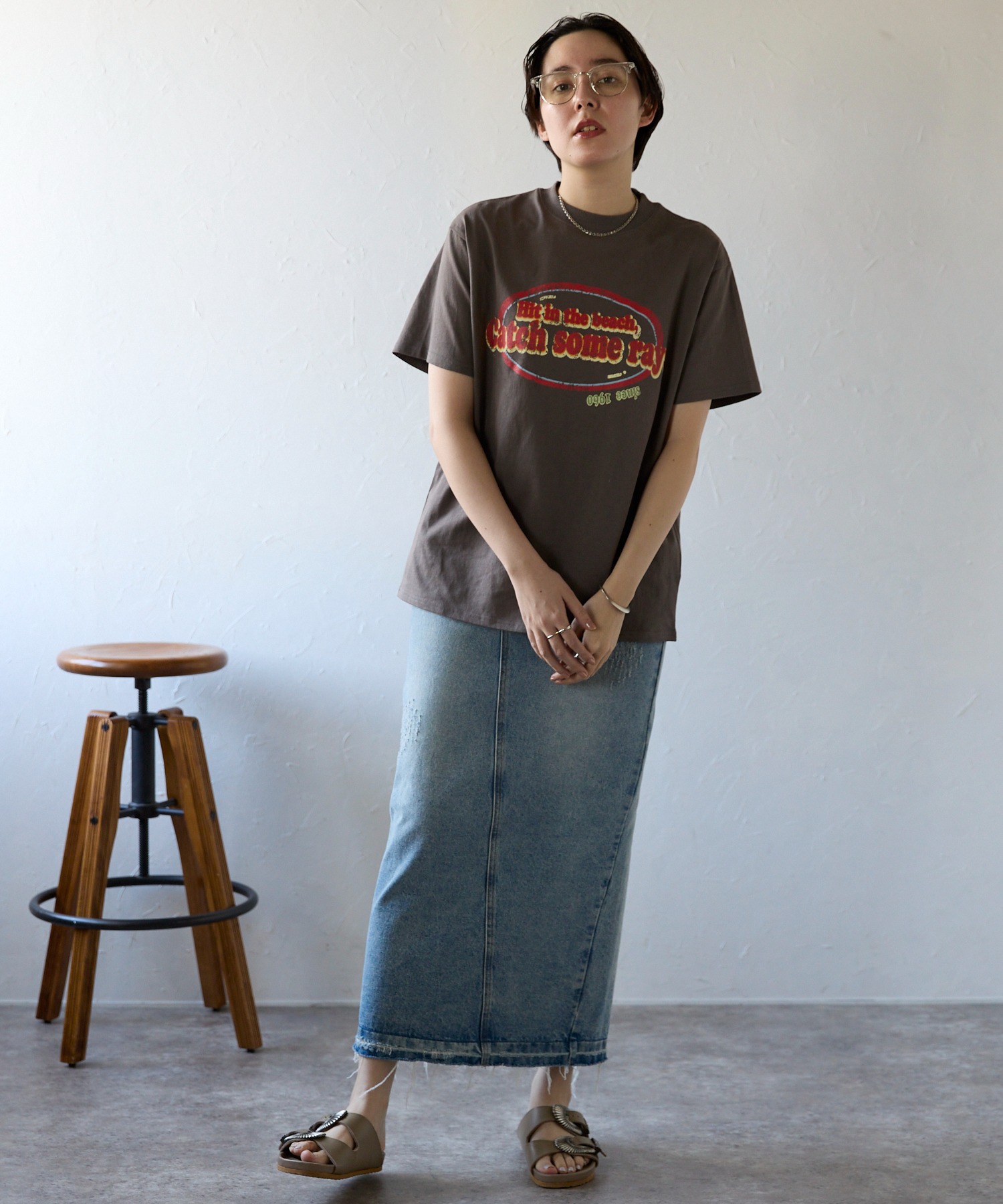 モデル身長:170cm　サイズ:FREE