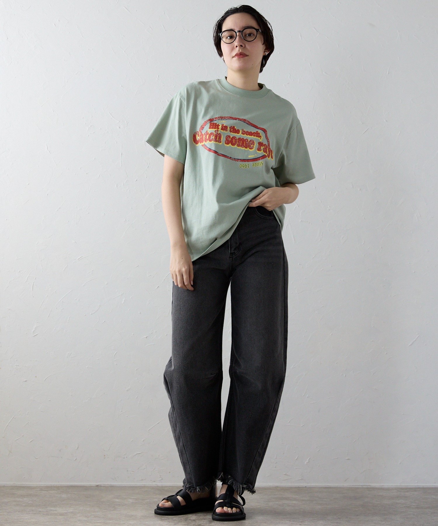 モデル身長:170cm　サイズ:FREE