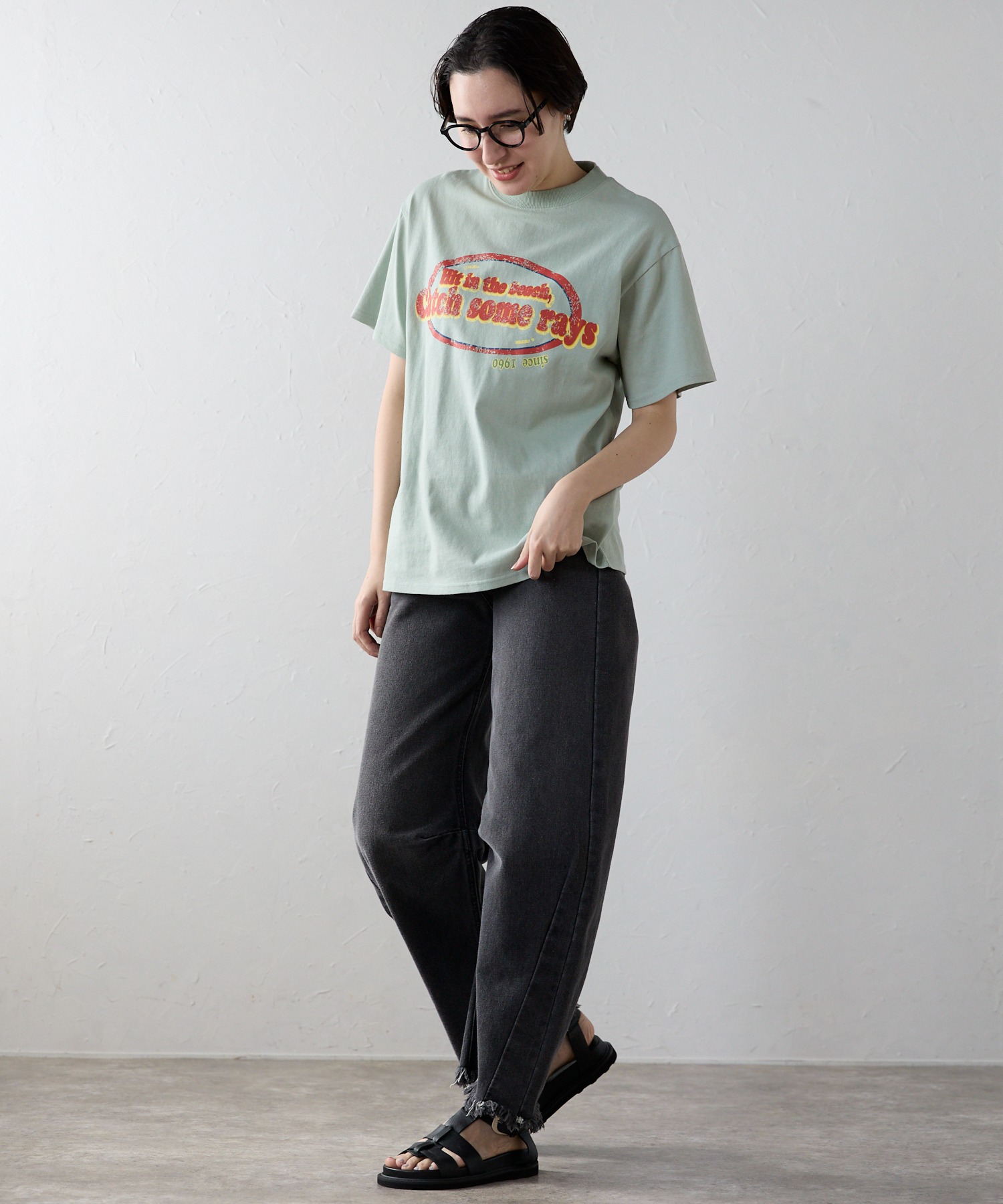 モデル身長:170cm　サイズ:FREE
