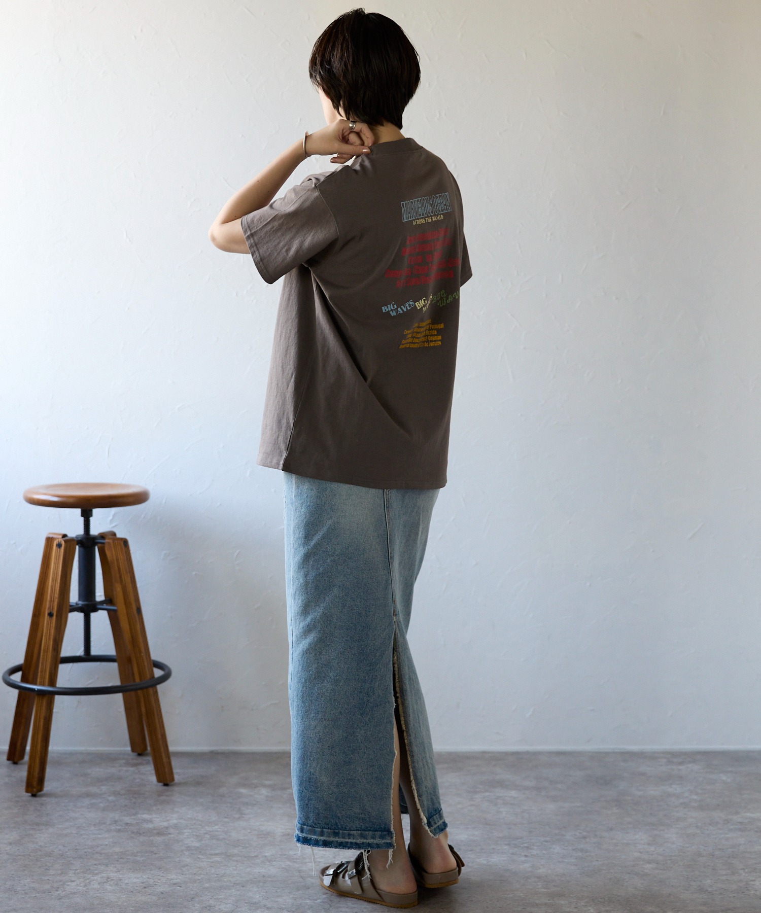 モデル身長:170cm　サイズ:FREE