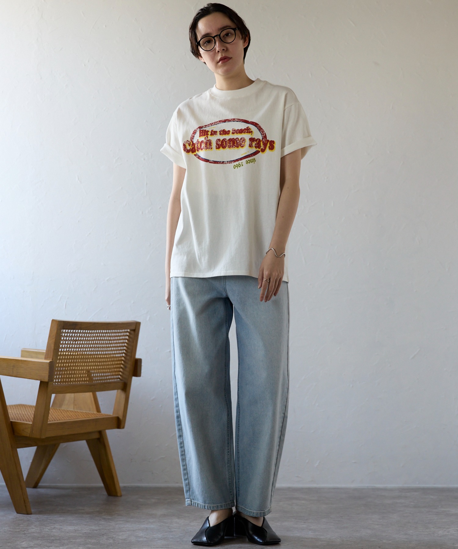 モデル身長:170cm　サイズ:FREE