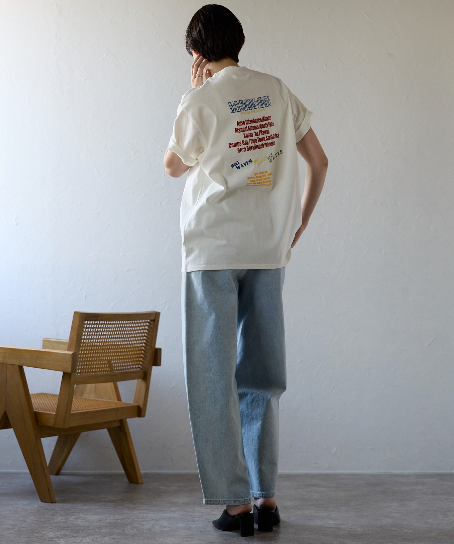 モデル身長:170cm　サイズ:FREE
