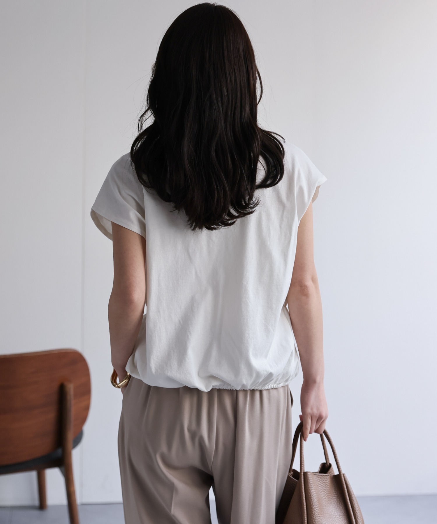 model：156cm 着用サイズ：FREE