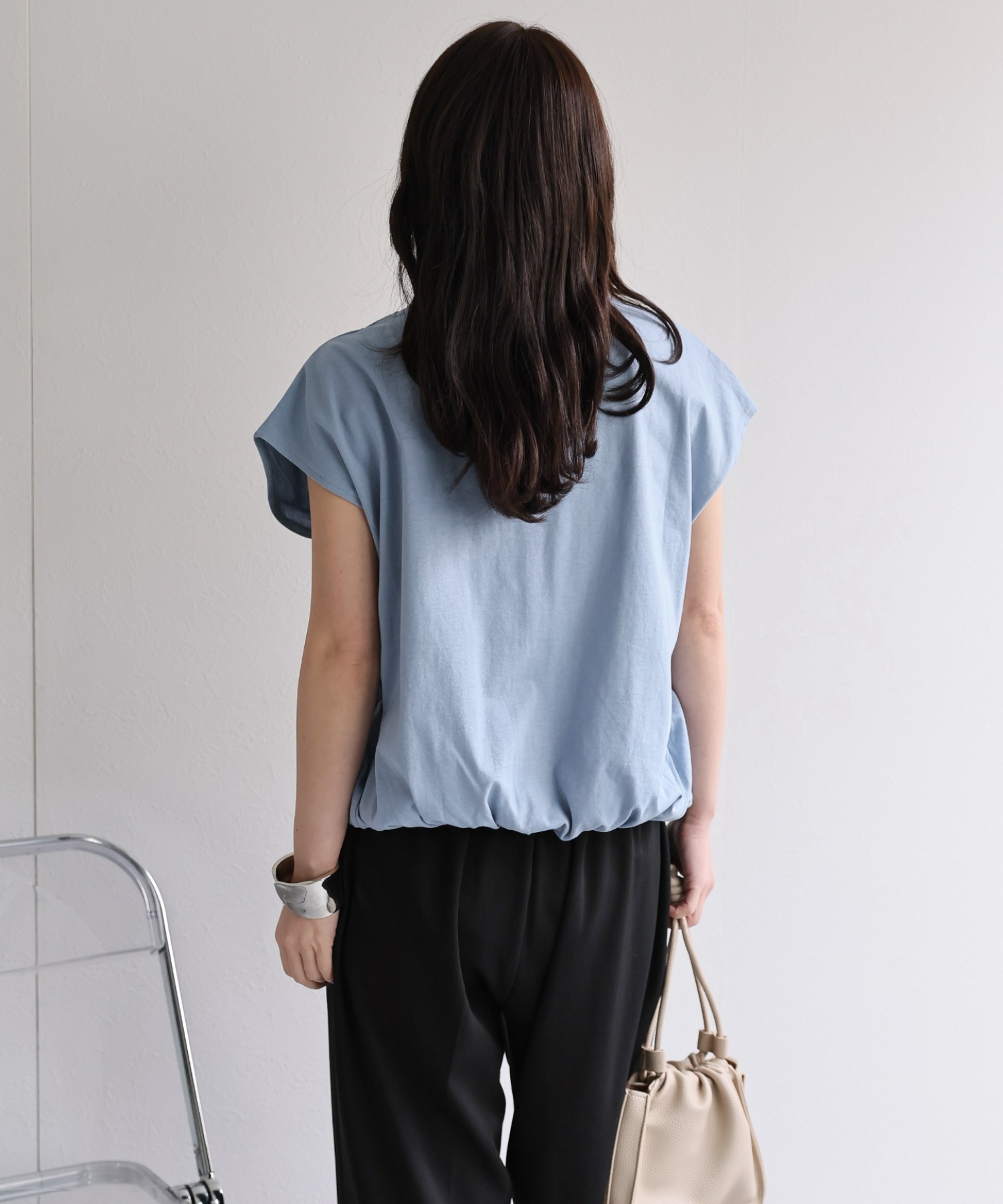 model：156cm 着用サイズ：FREE
