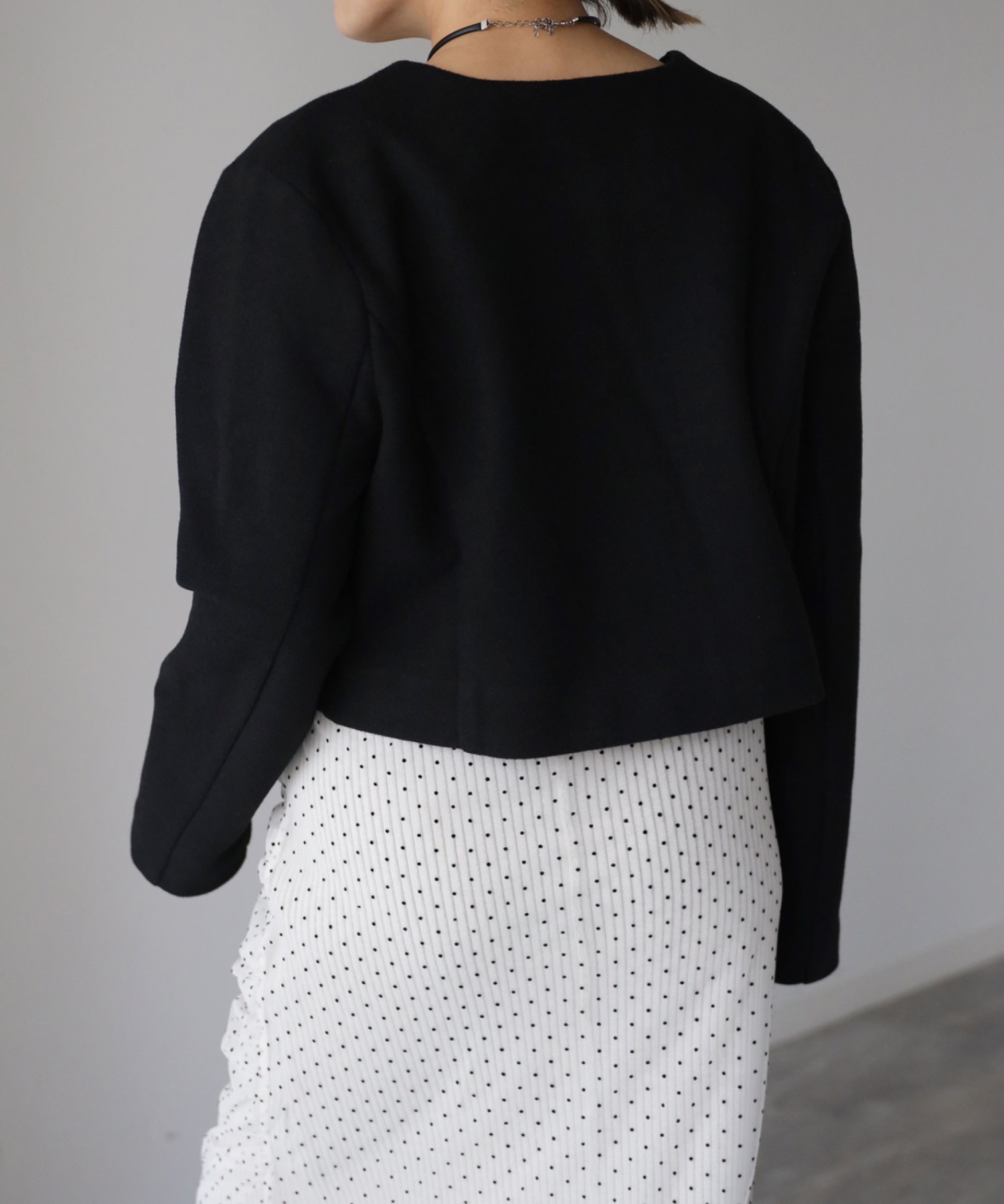 model：164cm. 着用サイズ：FREE