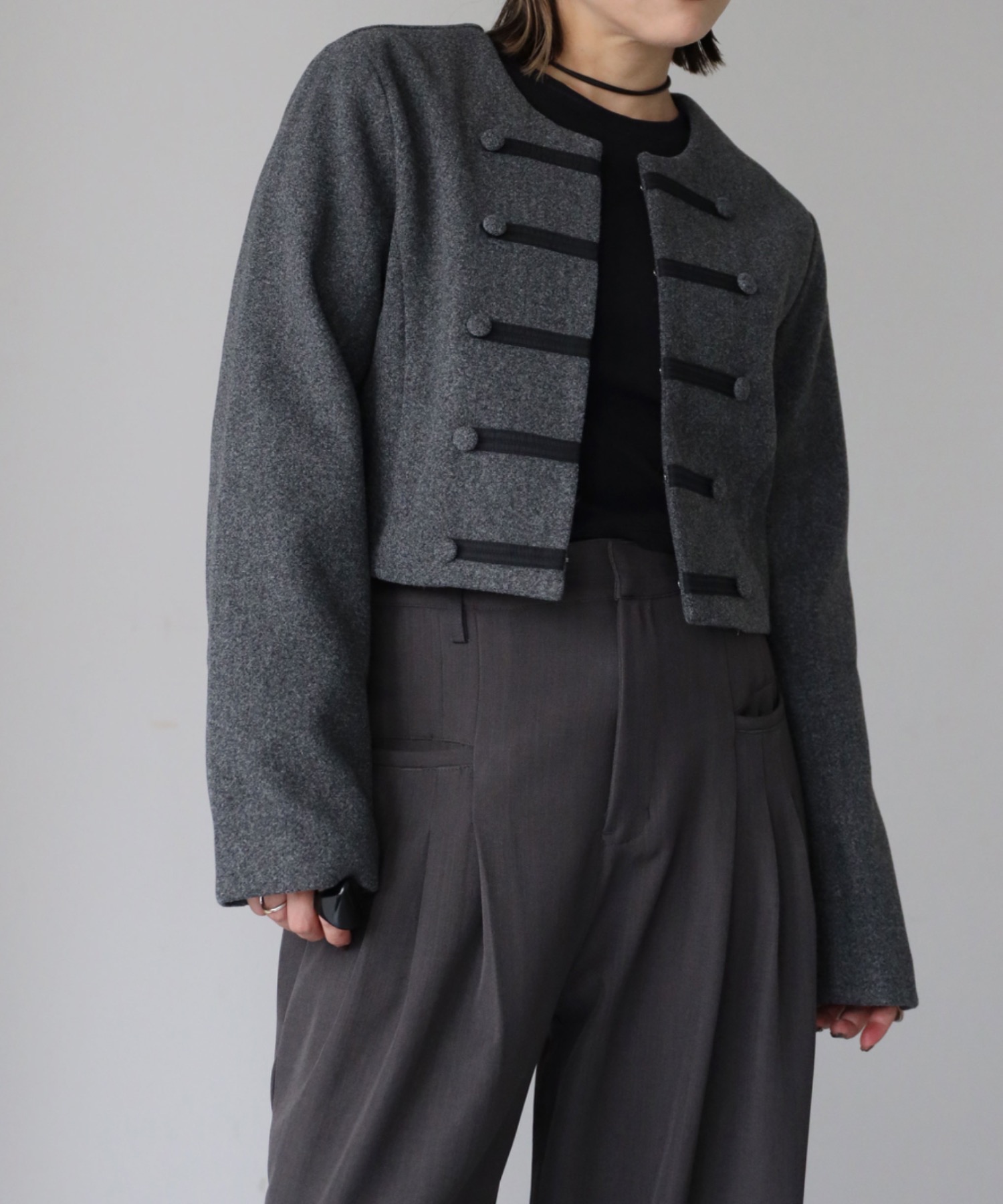 model：164cm. 着用サイズ：FREE
