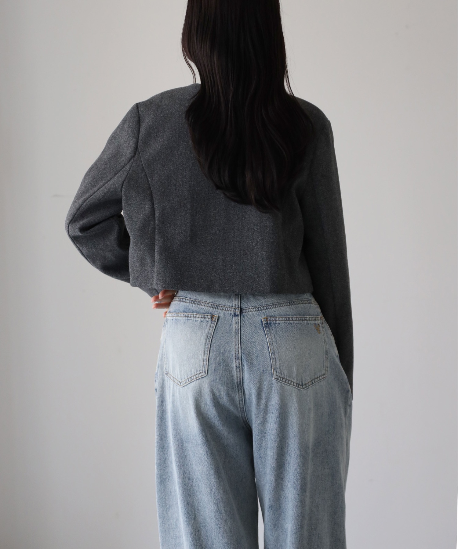 model：164cm. 着用サイズ：FREE