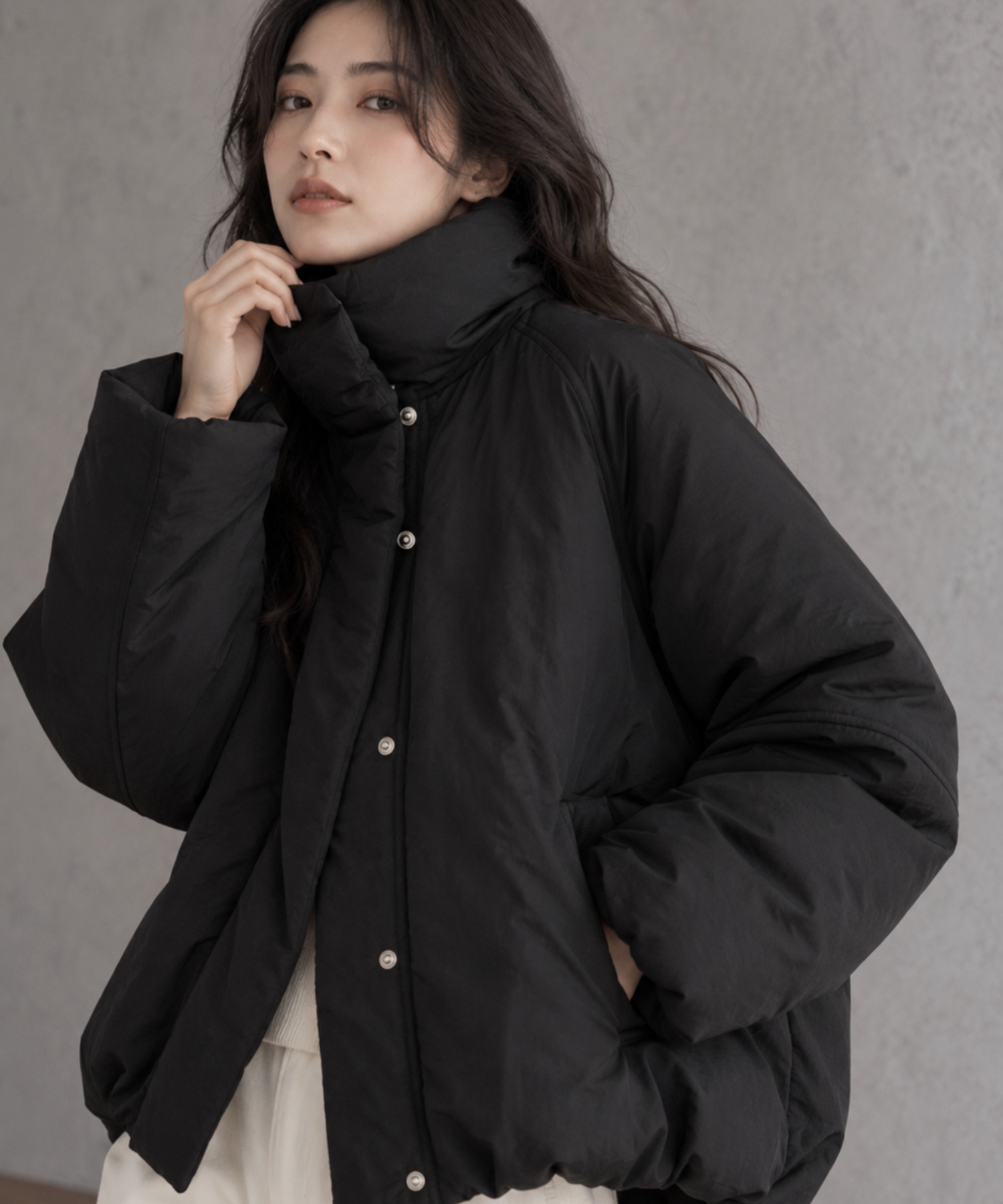 model：158cm 着用サイズ：FREE