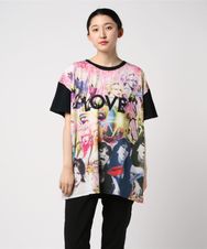 COURTNEY LOVE/LOVE DISCO pt ビッグTシャツ