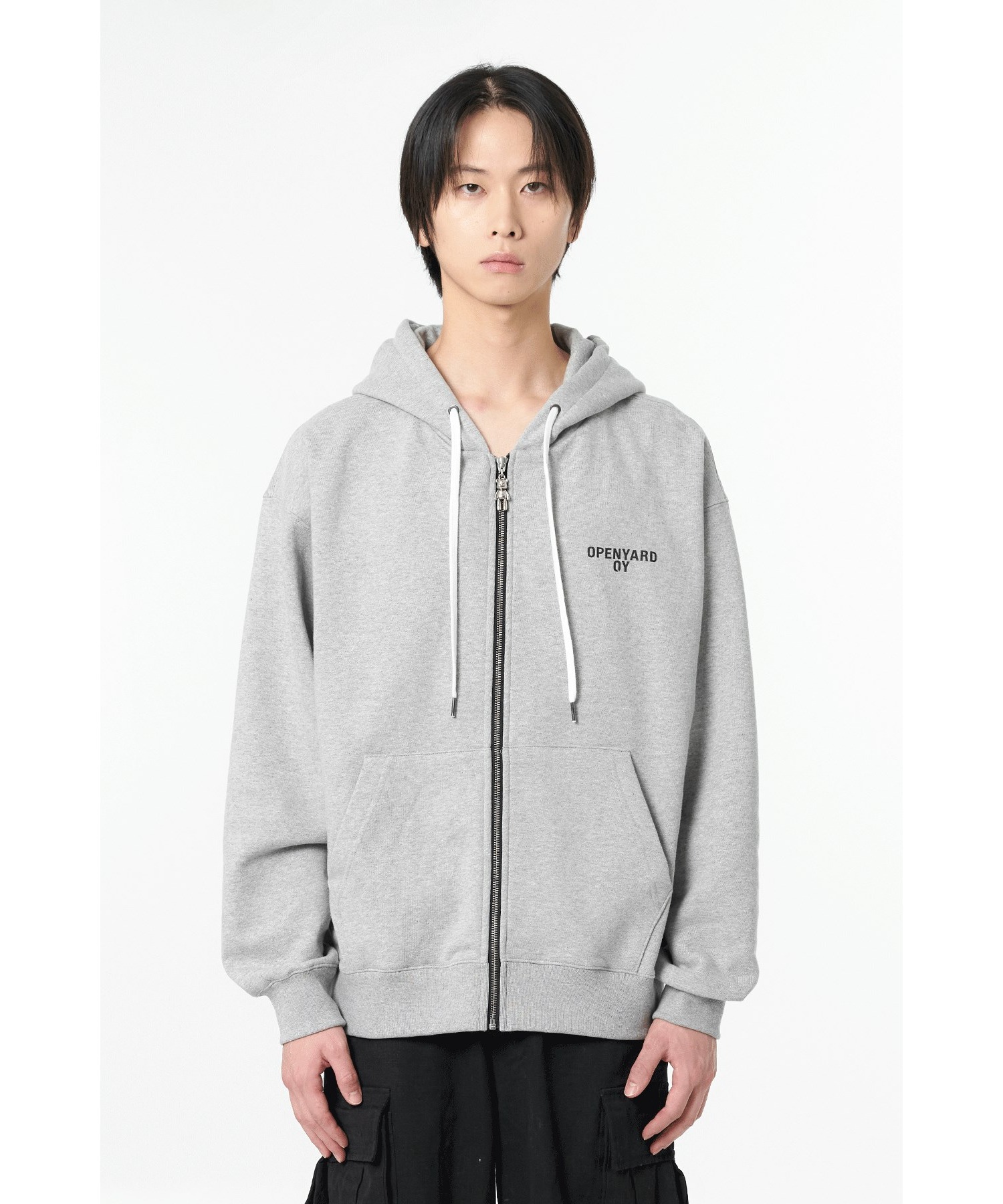 OY/オーワイ』I LOVE OY HOODIE ZIP UP/バックデザインジップ