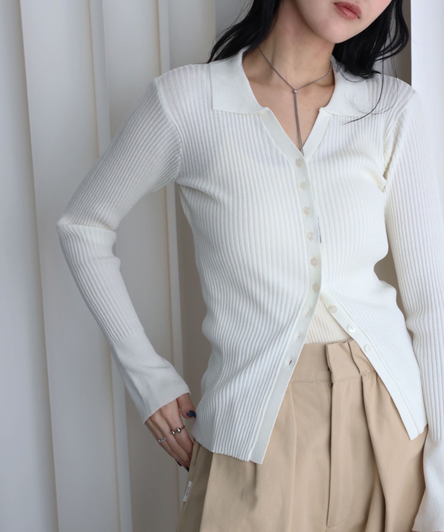 model：164cm. 着用サイズ：FREE