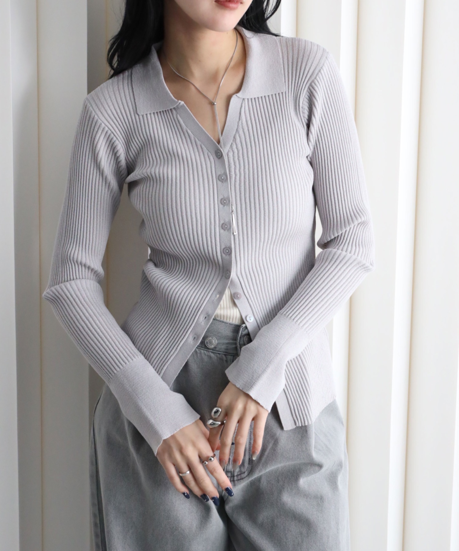 model：164cm. 着用サイズ：FREE