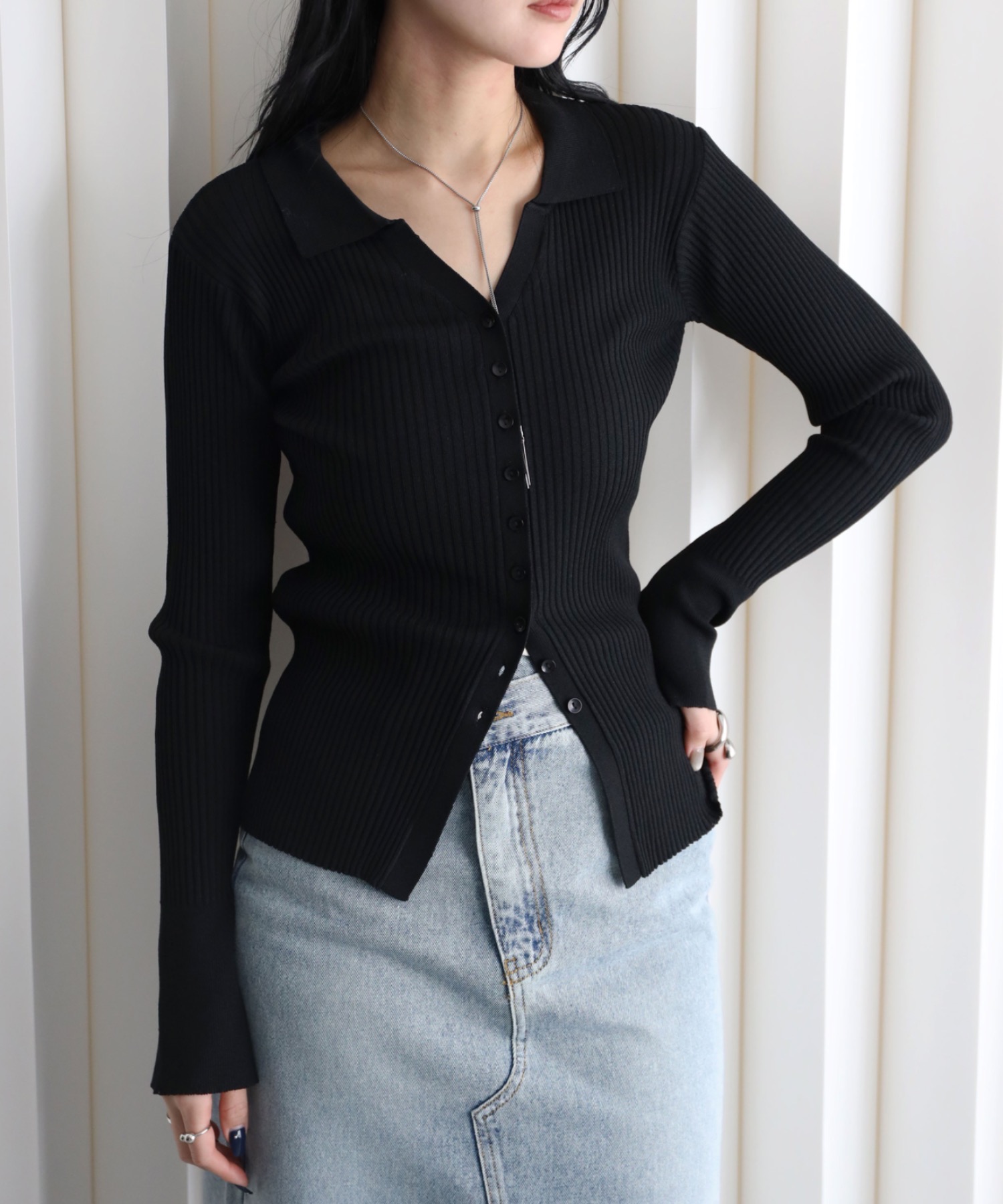 model：164cm. 着用サイズ：FREE