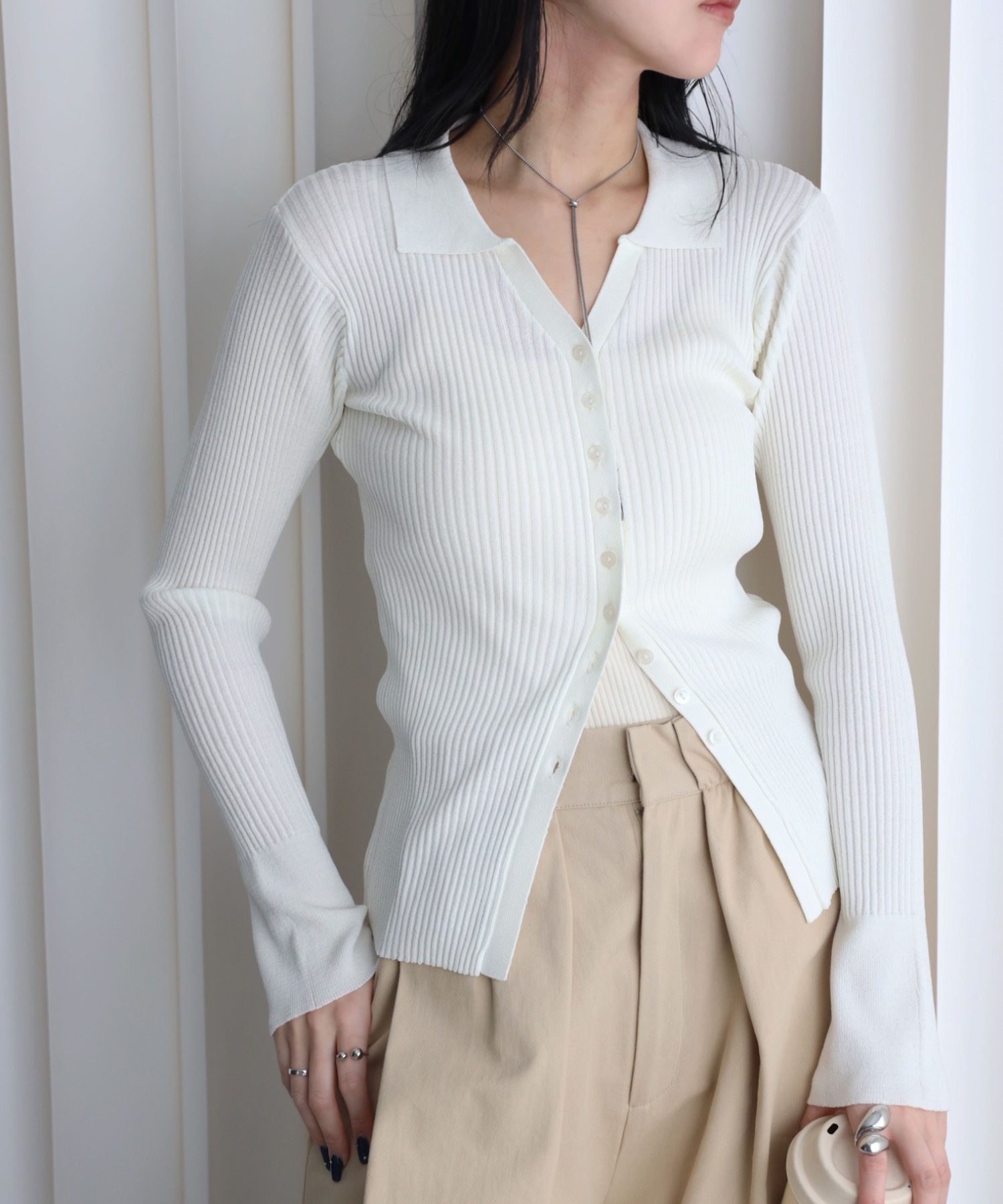 model：164cm. 着用サイズ：FREE
