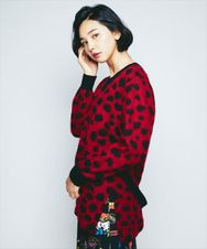 CHEETAH PATTERN ジャカード プルオーバー