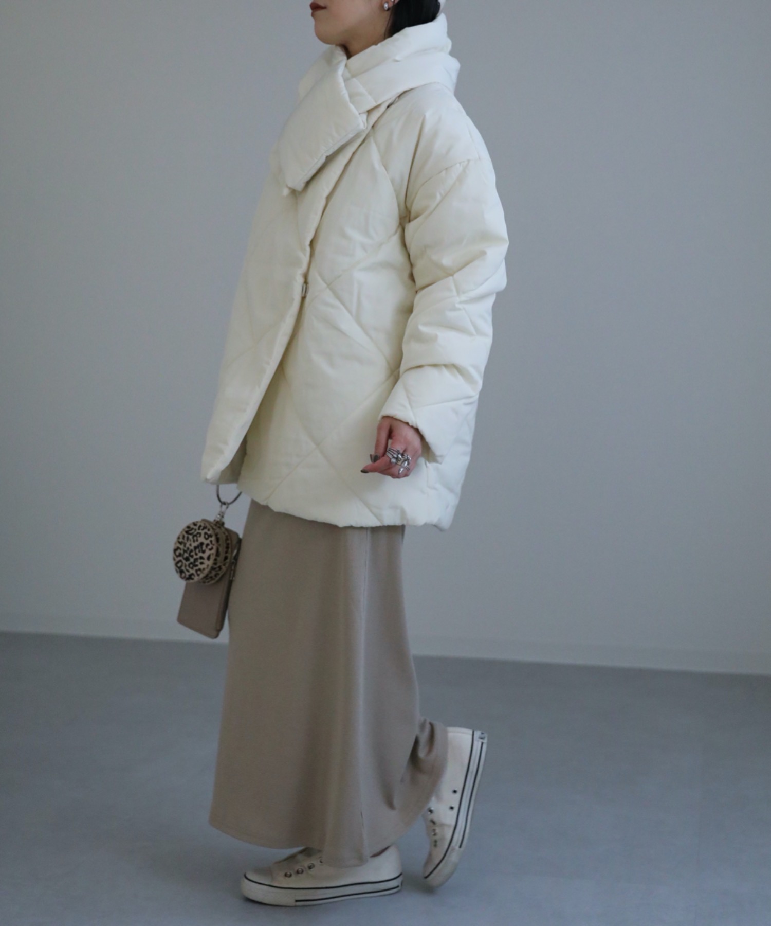 model:156cm  着用サイズ:FREE