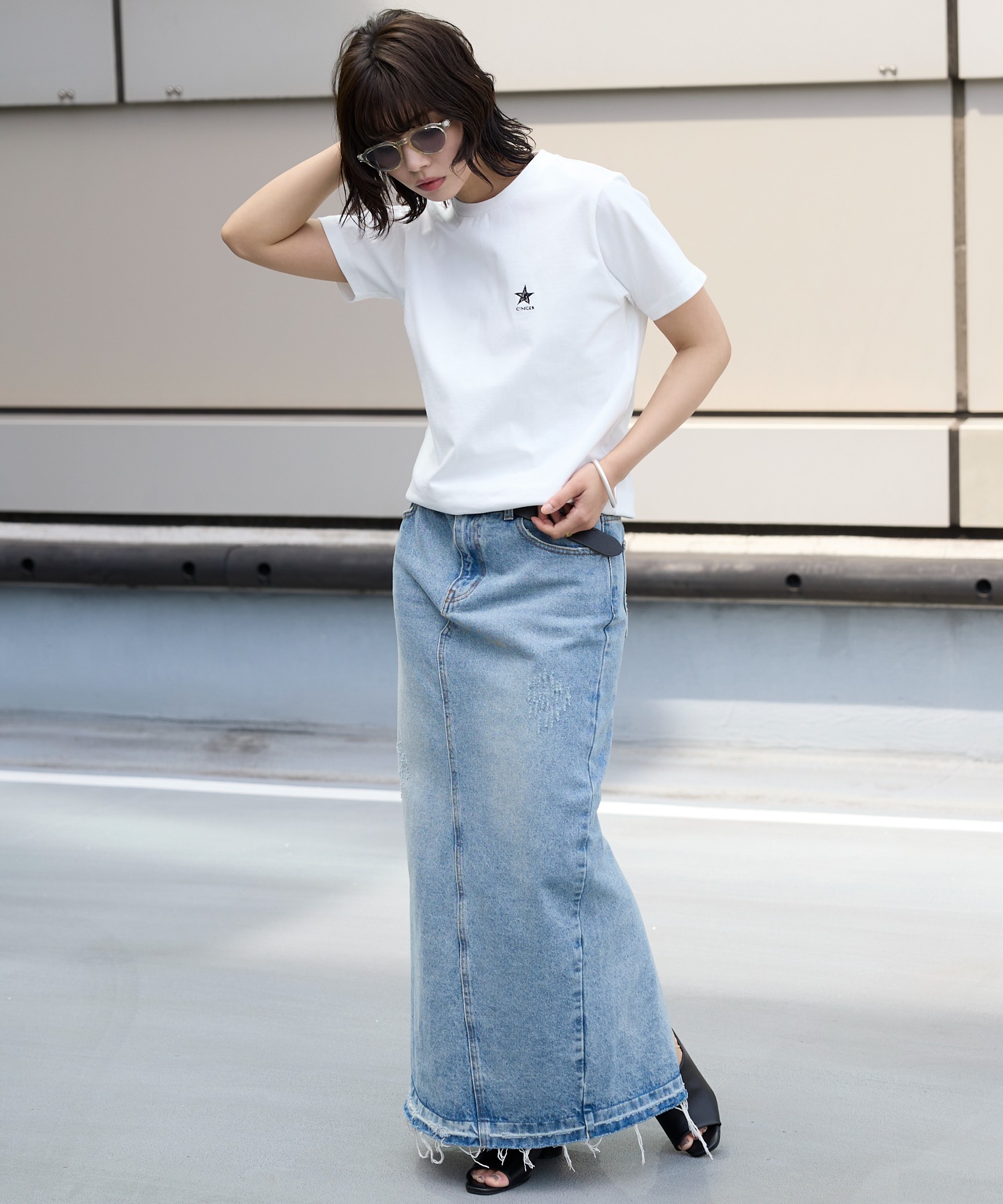 モデル身長：160㎝　サイズ：FREE