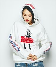 VIXEN GIRL プリント パーカー