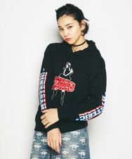 VIXEN GIRL プリント パーカー