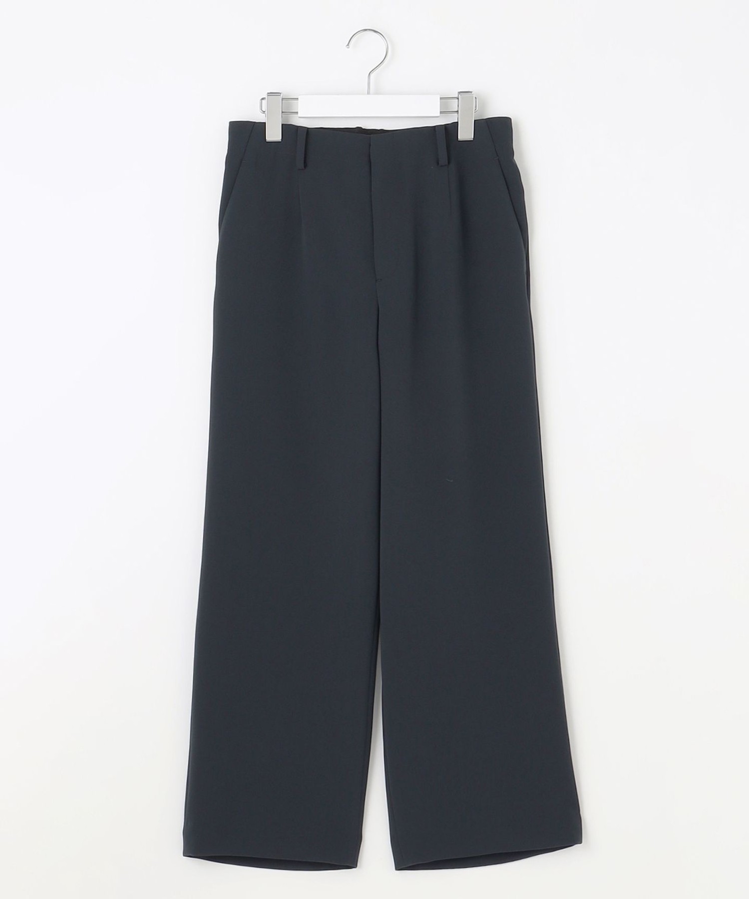 【WEB限定カラーあり・洗える】セラテリーダブルクロス セミワイド パンツ