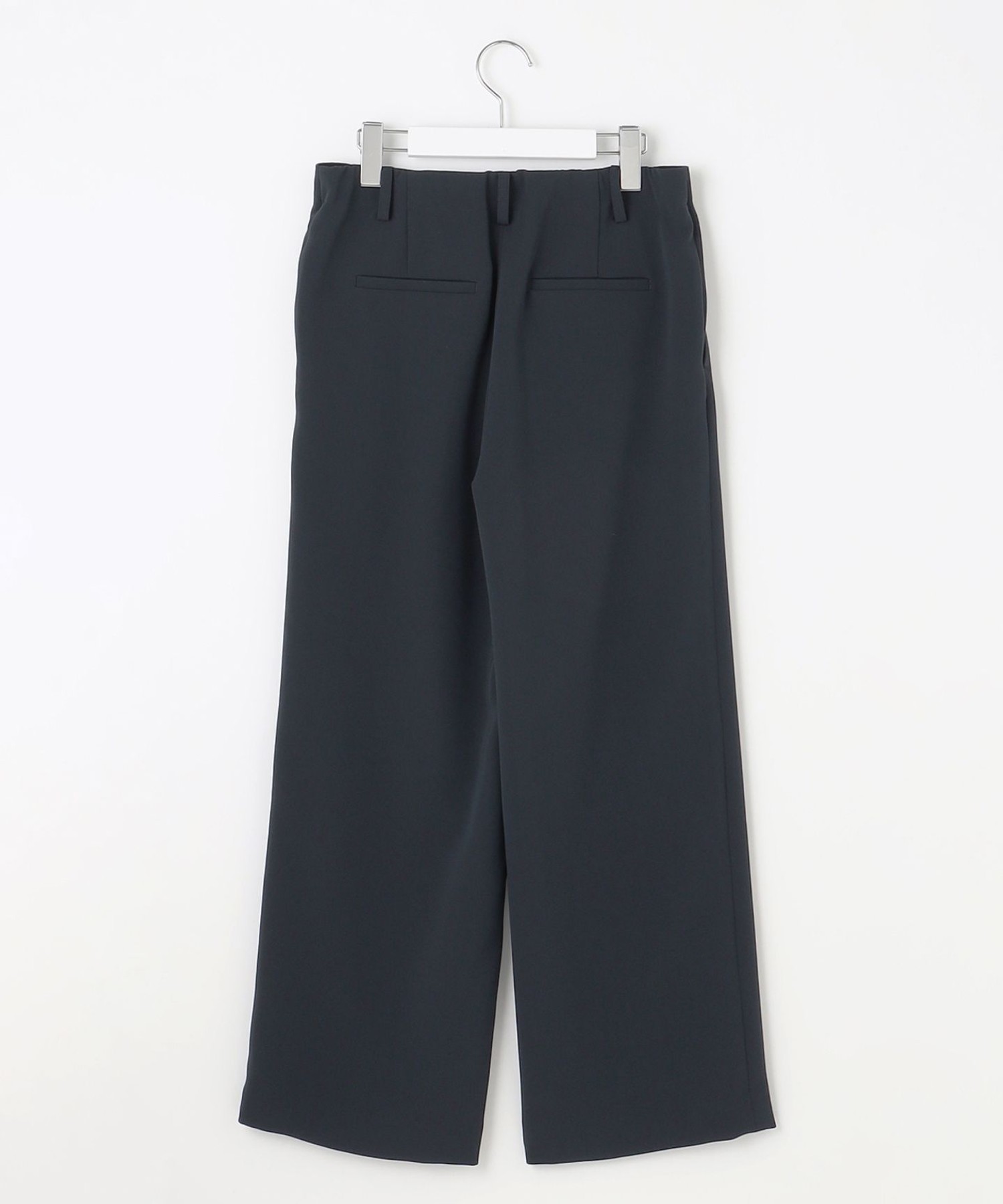 【WEB限定カラーあり・洗える】セラテリーダブルクロス セミワイド パンツ