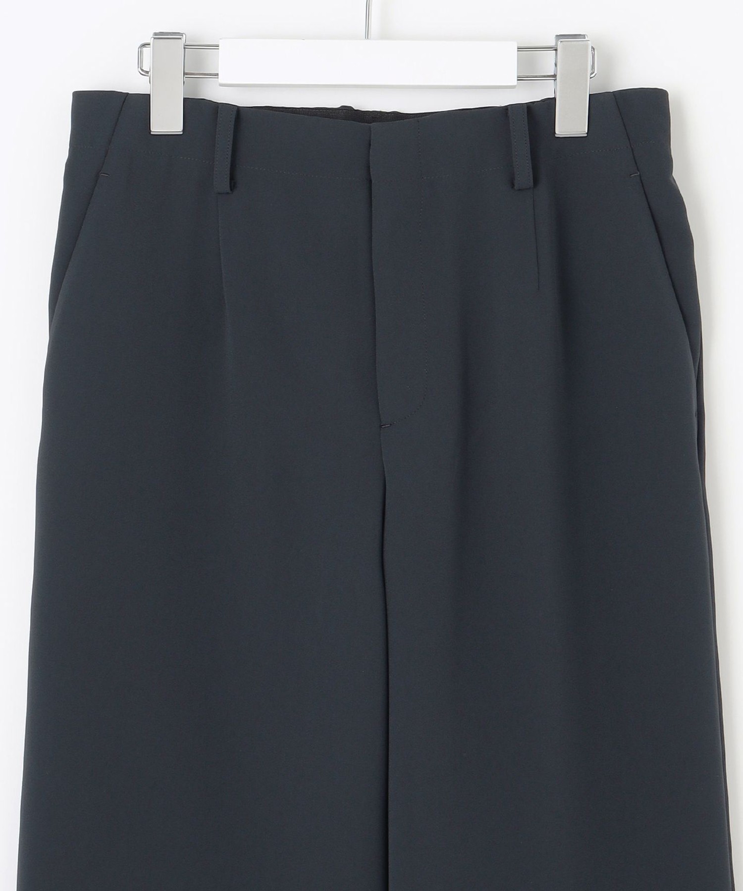 【WEB限定カラーあり・洗える】セラテリーダブルクロス セミワイド パンツ