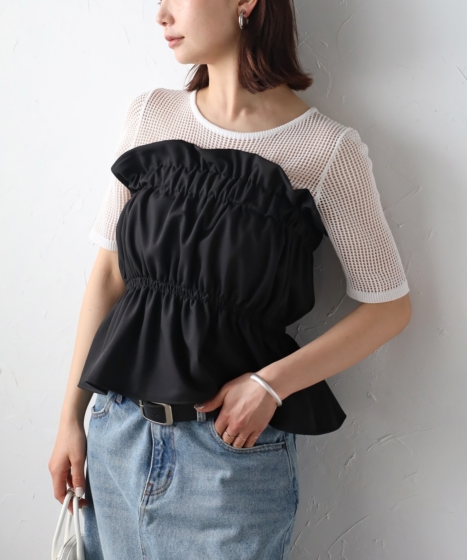 model:H163 着用サイズ：M