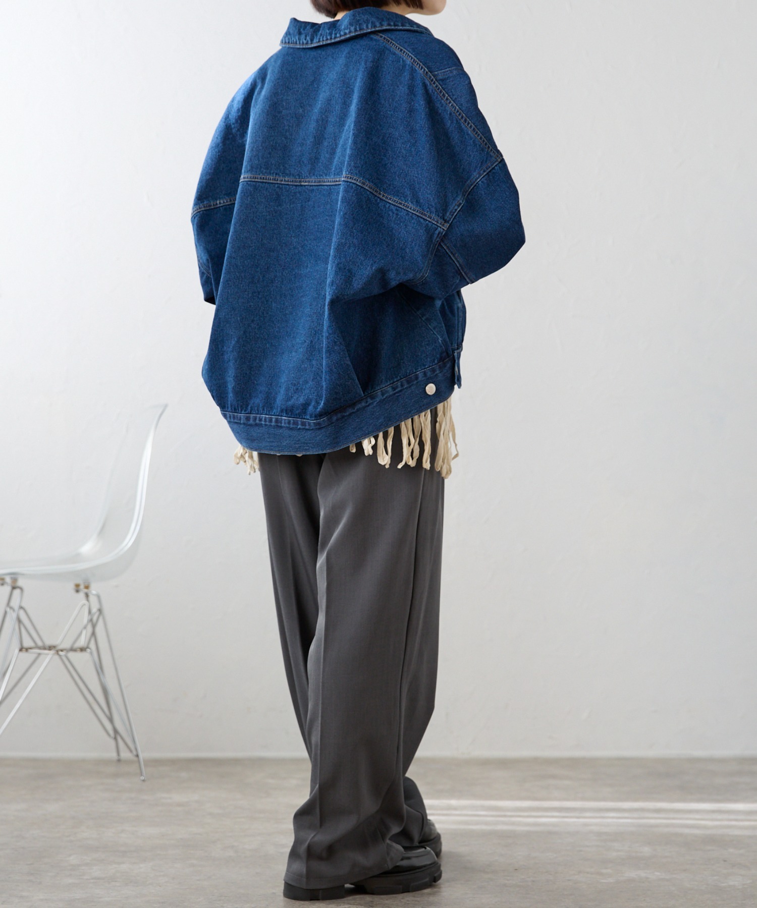 model：158cm 着用サイズ：FREE