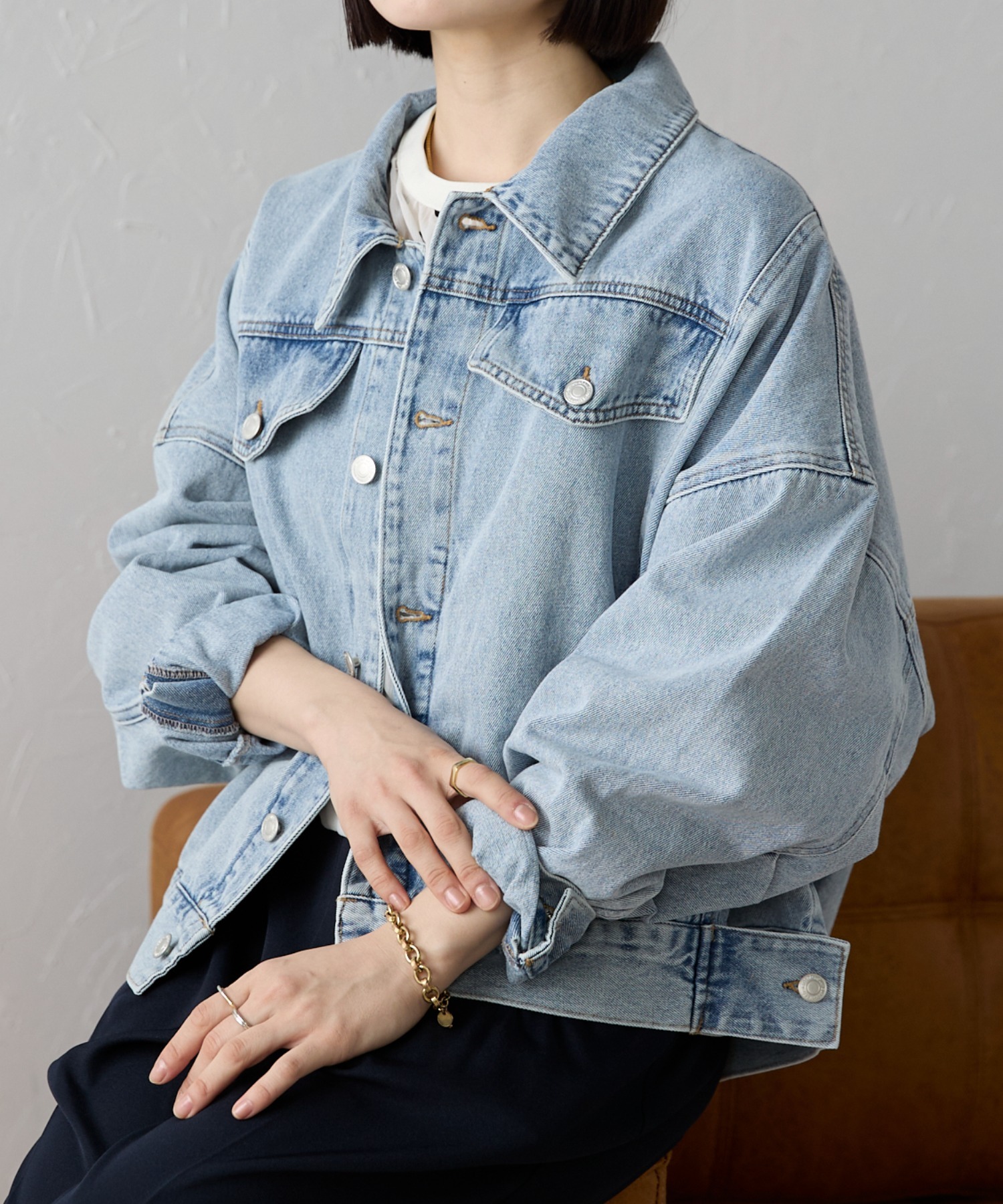 model：158cm 着用サイズ：FREE