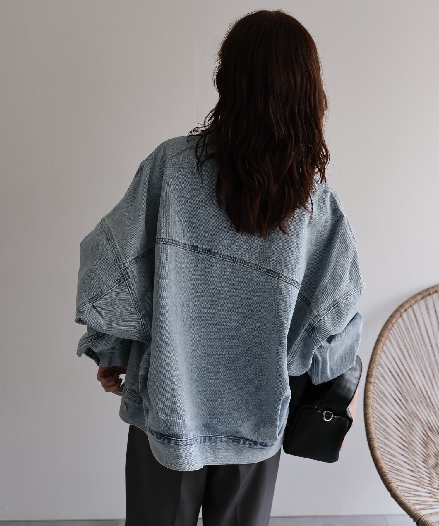 model：156cm 着用サイズ：FREE