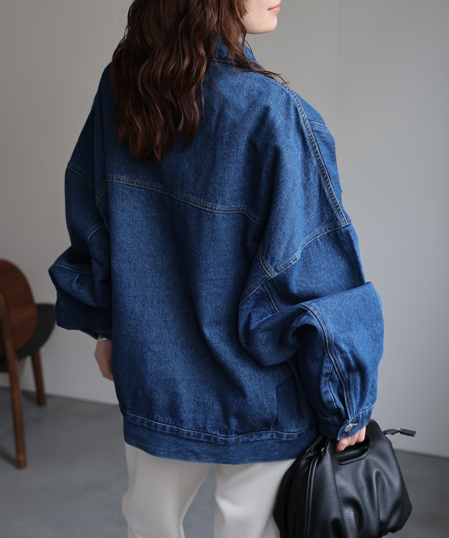 model：156cm 着用サイズ：FREE