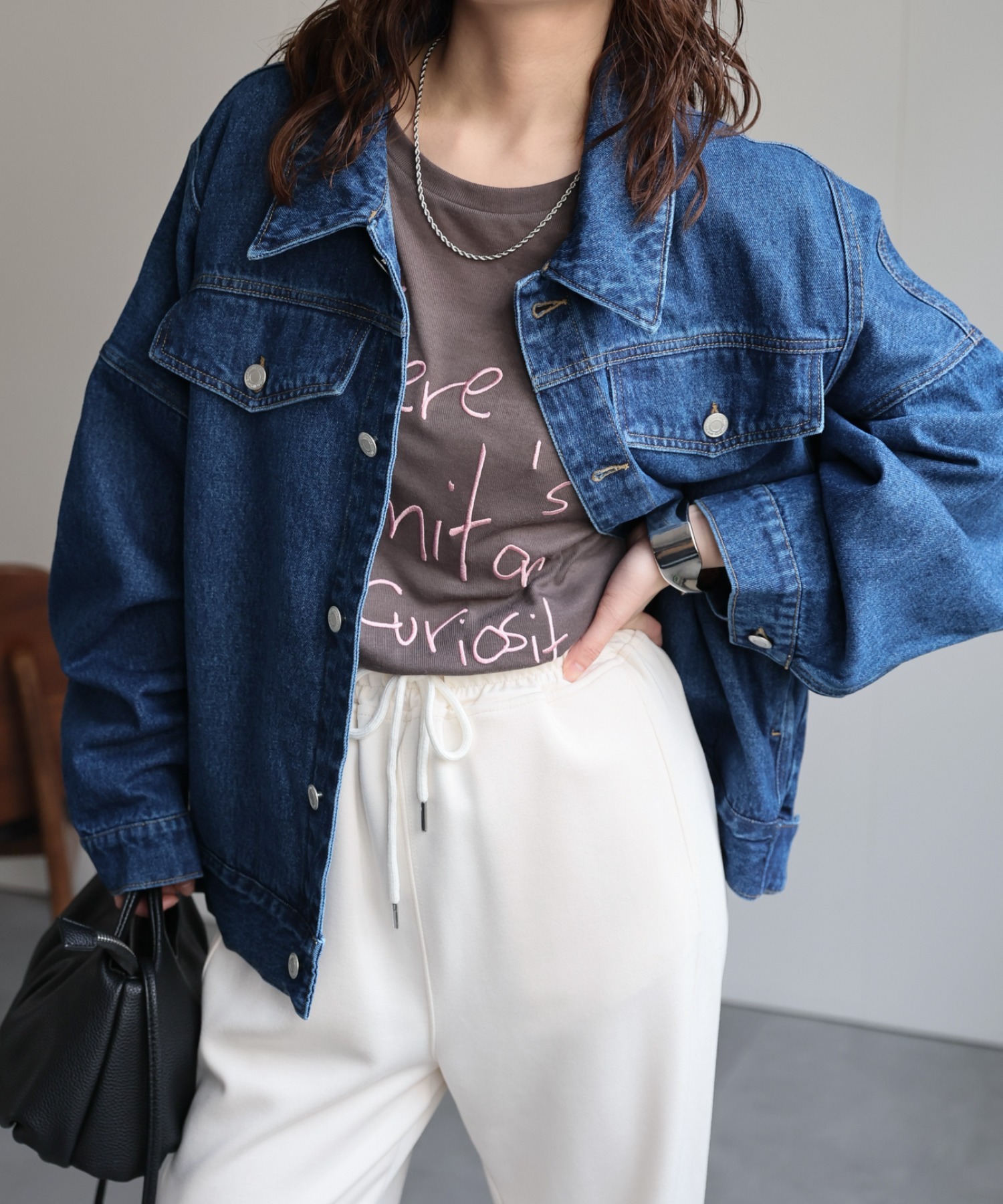 model：156cm 着用サイズ：FREE