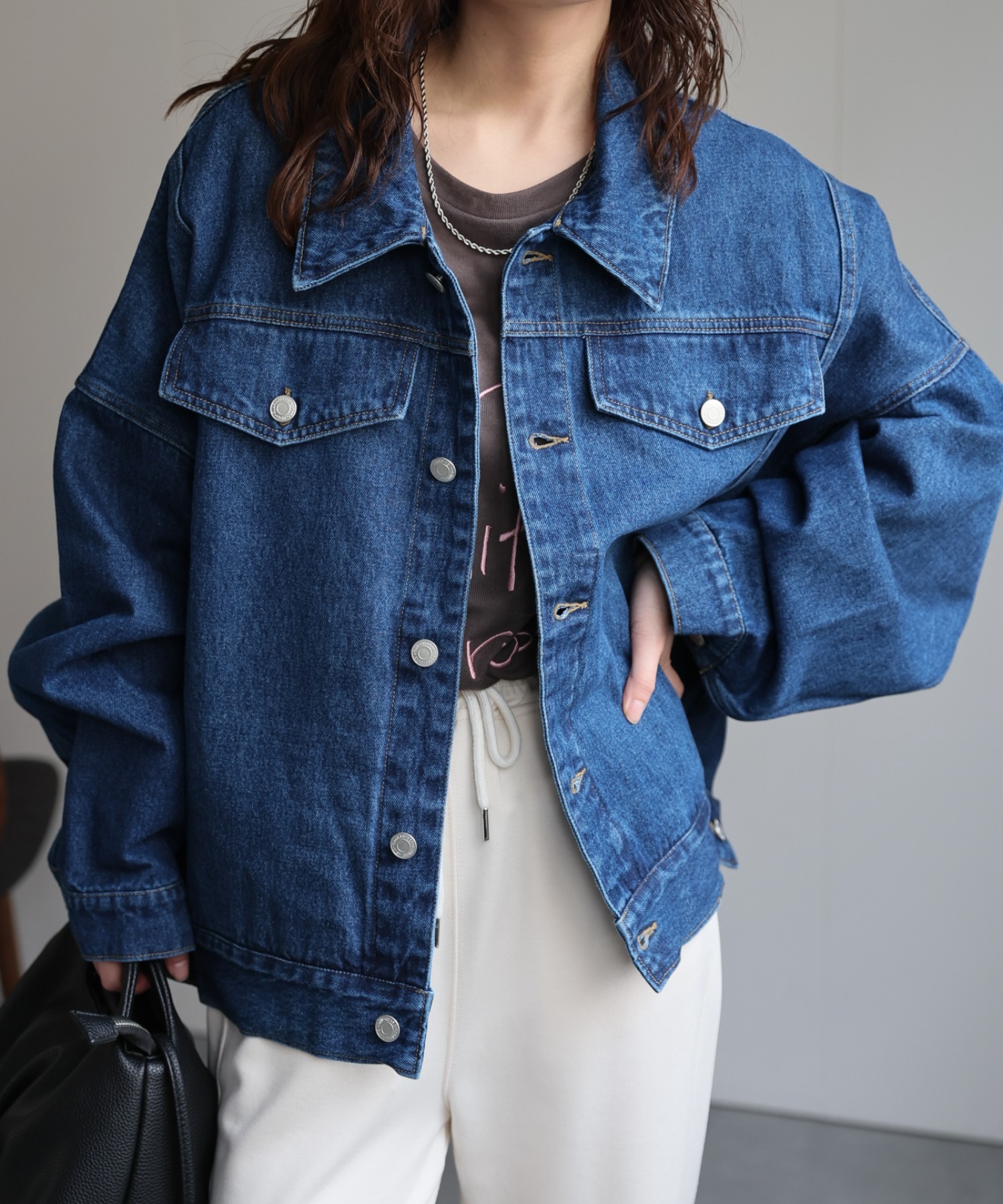 model：156cm 着用サイズ：FREE
