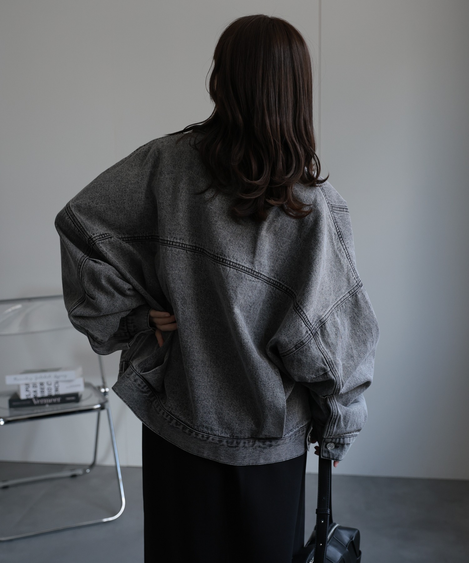 model：156cm 着用サイズ：FREE