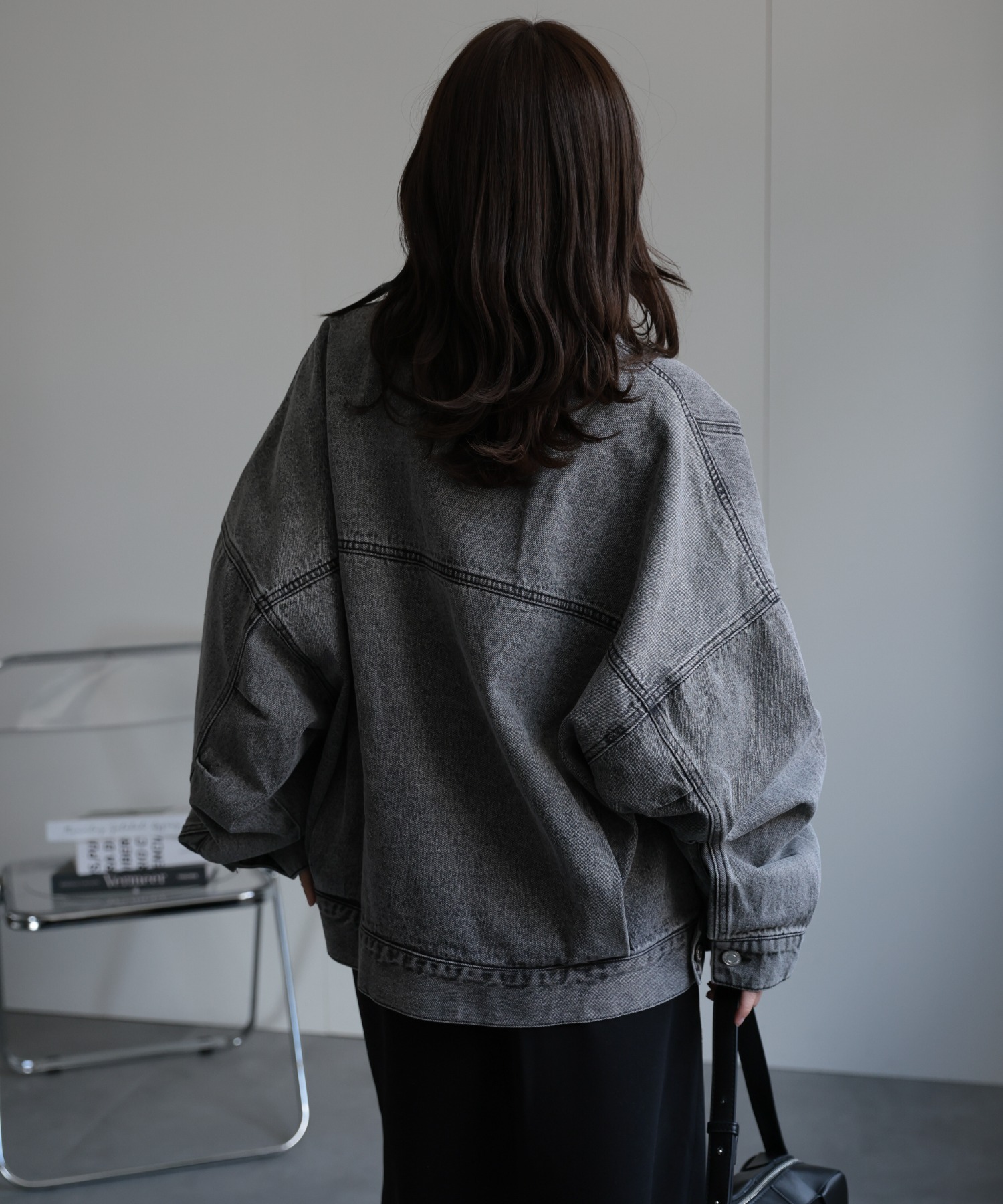 model：156cm 着用サイズ：FREE