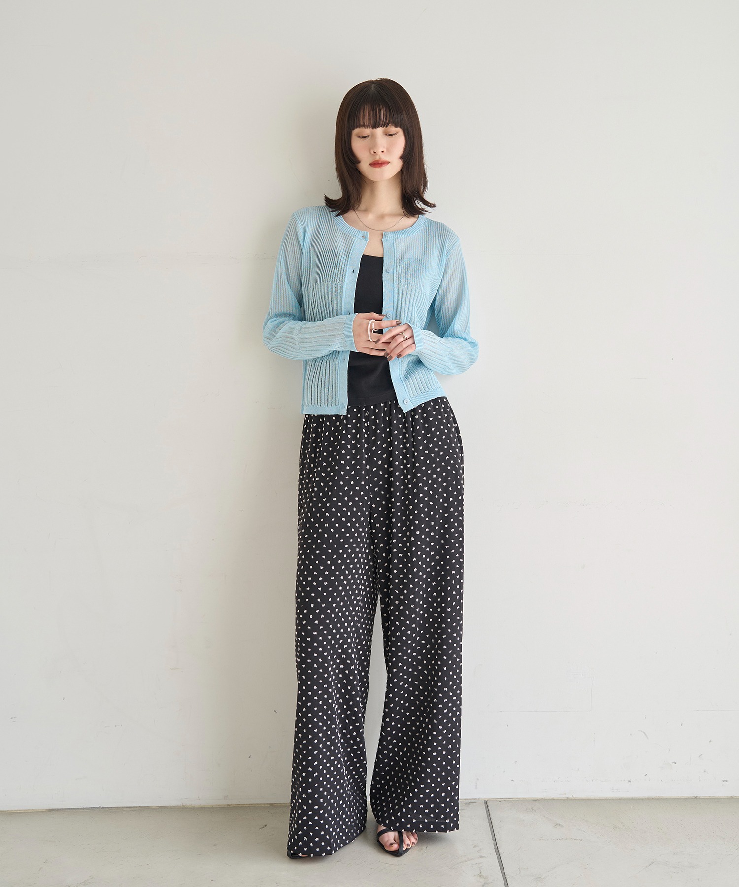 model：H166　着用サイズ：M
