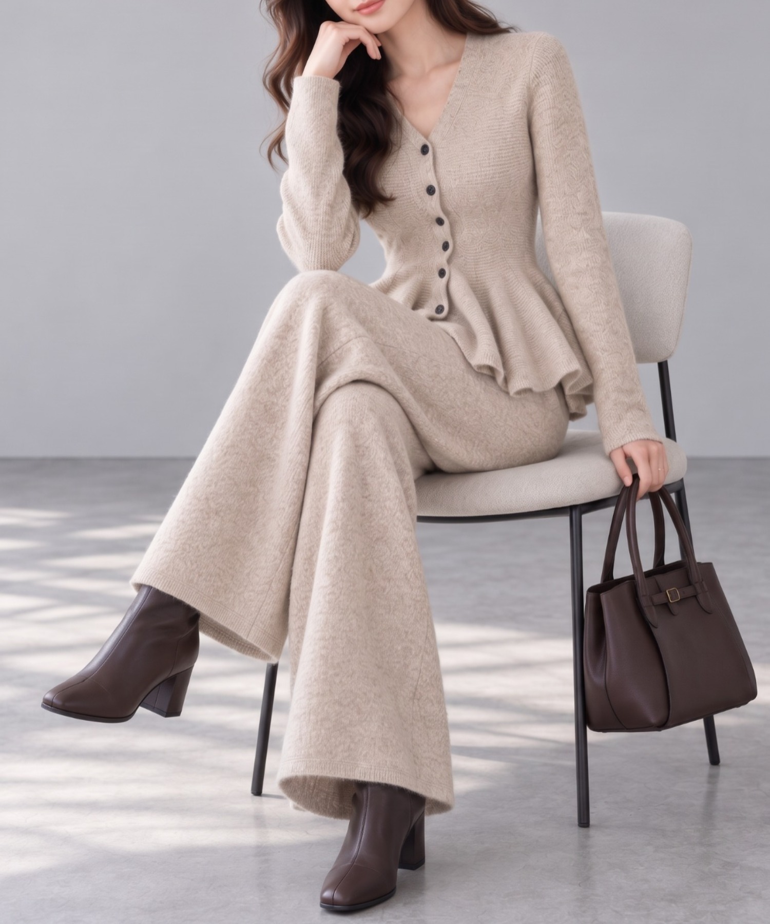 model：160cm
着用サイズ：FREE