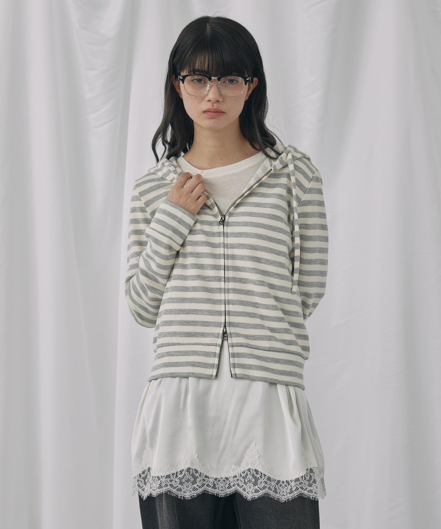 ◎#512◎ TODAYFUL マルチボーダーパーカー TODAYFUL(トゥデイフル) / Life's online store（ライフズ）