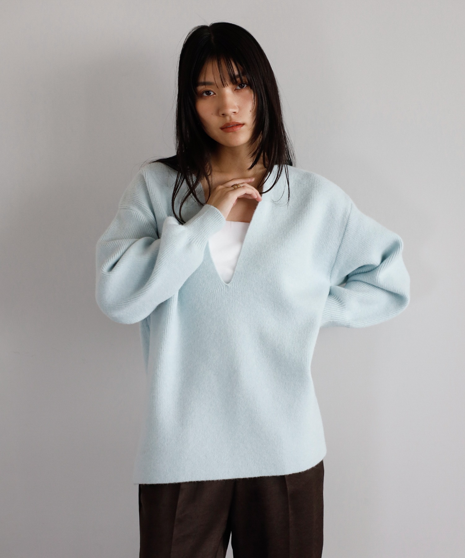 model：H167 着用サイズ：FREE